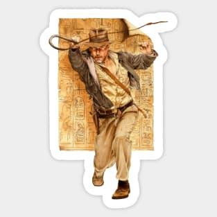 Indiana Jones - Raiders - Newspaper feel Sticker